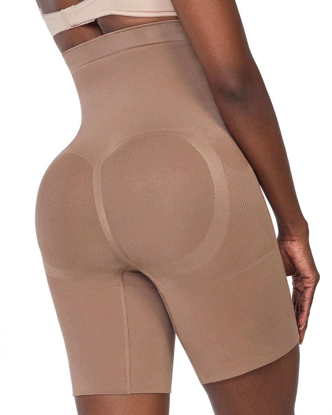 CUR32609_hi_waist_thigh_slimmer_pr_ Comfort Evolution Hi-Waist Thigh Slimmer - Curvisse