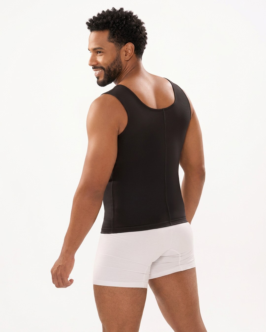 SCH662-2 Mens Chest and Back Control Girdle - Curvisse