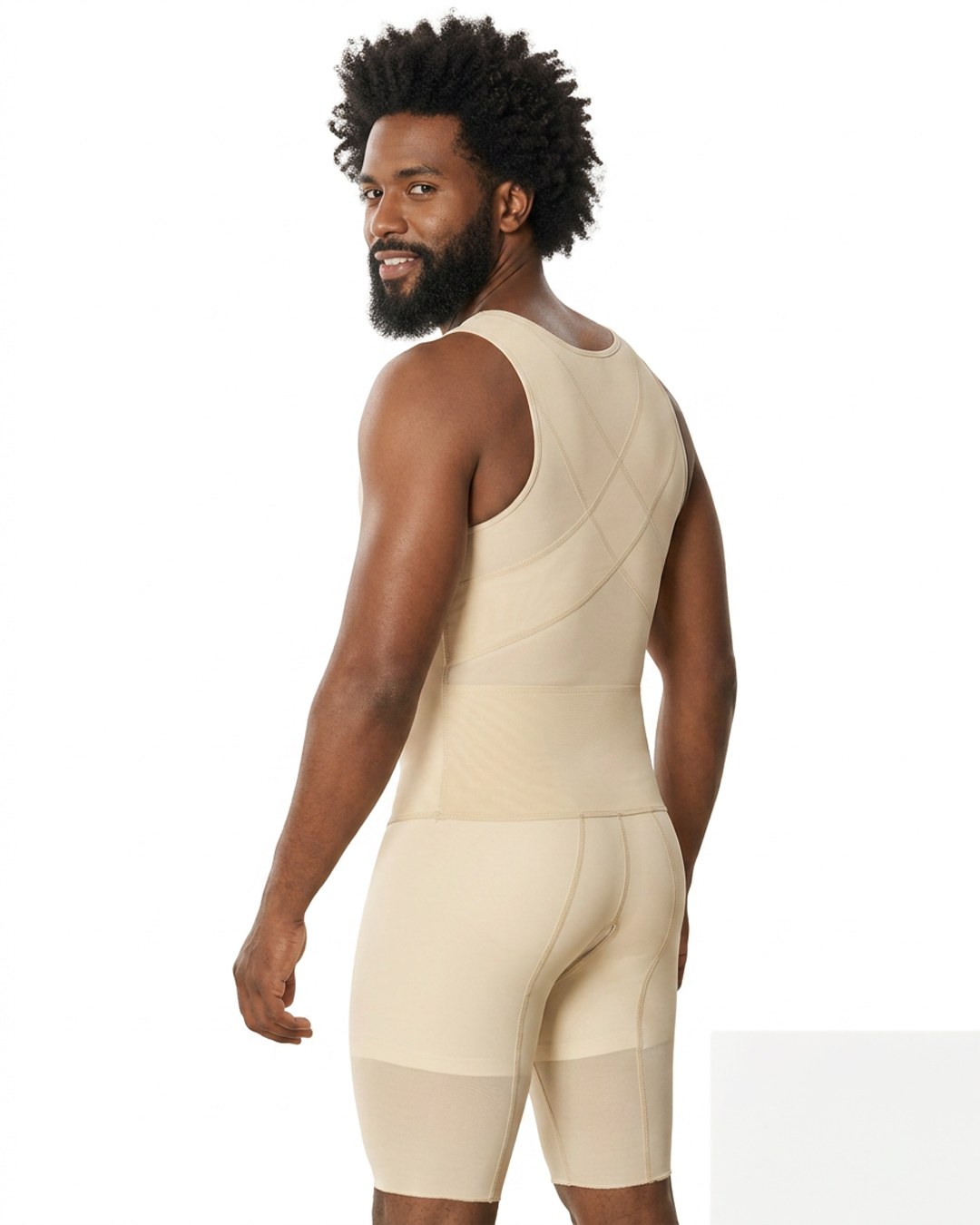 SCH671-2 Mens Shoulder-Fastening Girdle - Curvisse