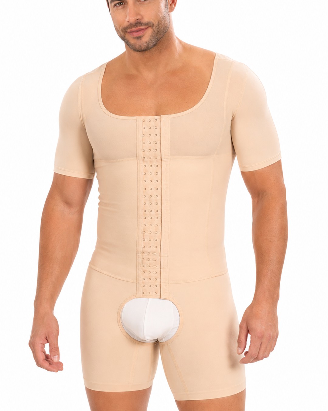 SCH672-1 Mens Control-Sleeve Girdle - Curvisse